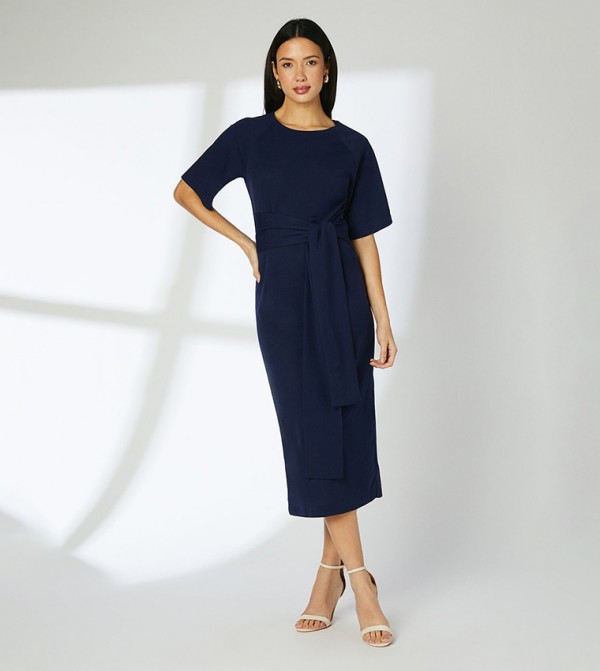 Tie Waist T-Shirt Dress