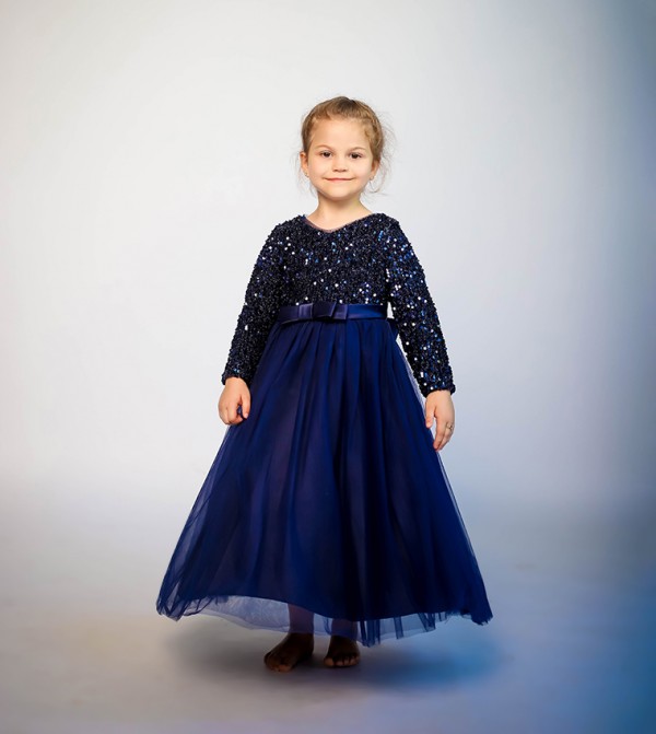 Party Glitter A lIne Dress