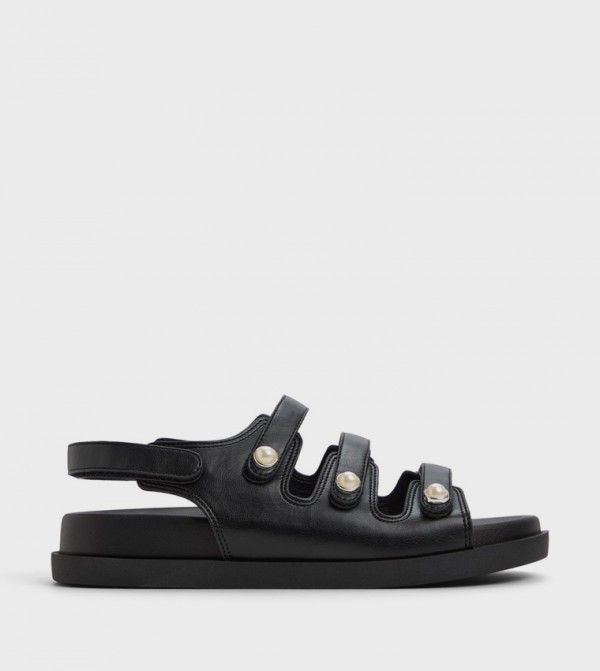 PEARLLE Pearl Embellished Comfort Sandals