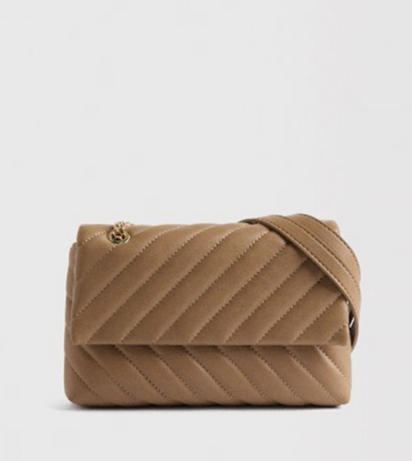 Quilted Flap Shoulder Bag
