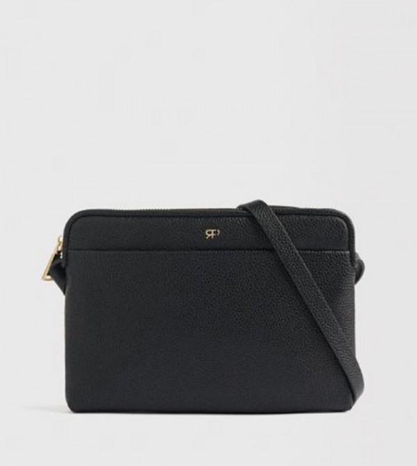 Textured Front Pocket Crossbody Bag