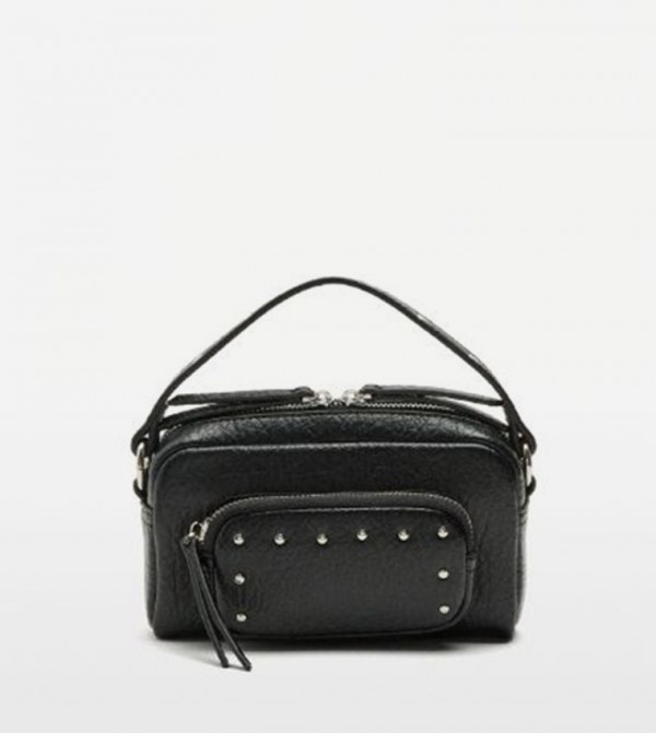 Embellished Top-Handle Bag
