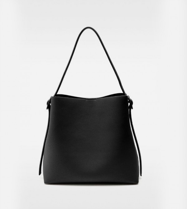 Textured Shoulder Bag
