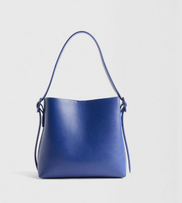 Textured Shoulder Bag