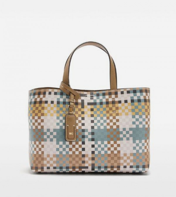 Checkered Tote Bag