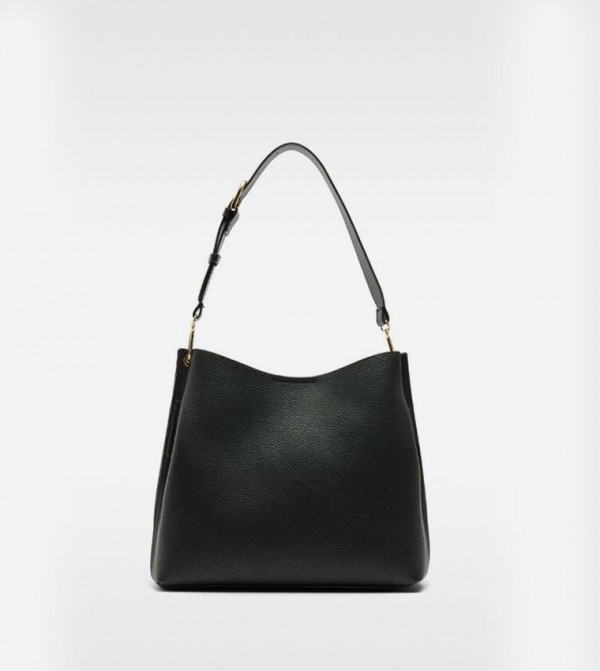 Textured Shoulder Bag