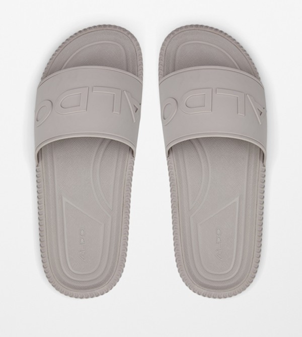 Buy Aldo POOLSLIDE Logo Detail Sliders In Blue 6thStreet Qatar
