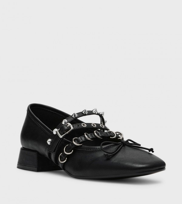 PREPPY Mary Jane Block Heel Pumps