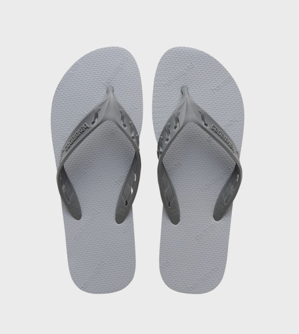 Track Go Logo Detail Flip-Flops