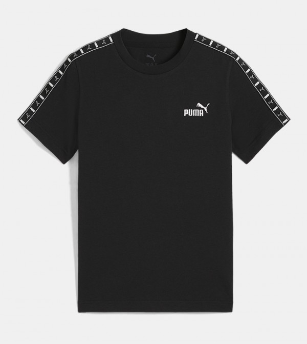 ESS Logo Printed Crew Neck T-Shirt