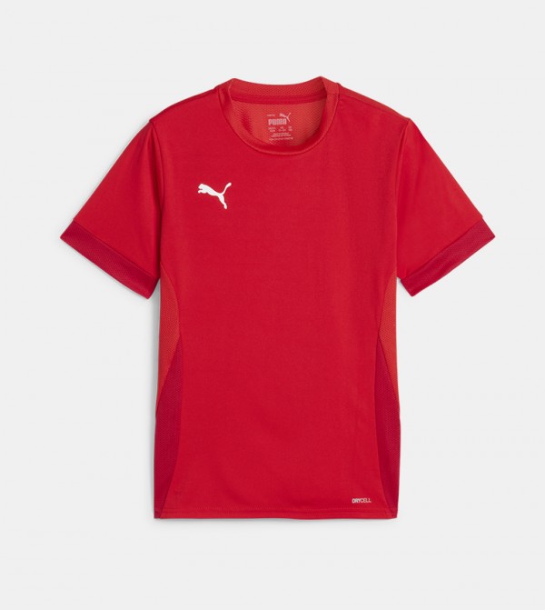 TEAMGOAL Logo Printed Jersey T-Shirt