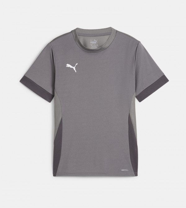 TEAMGOAL Logo Printed Jersey T-Shirt