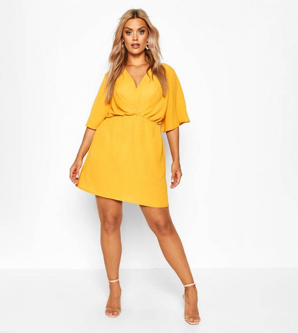 Mustard dress size clearance 18