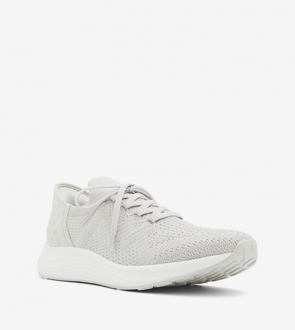 QUARK Knitted Lace-Up Shoes