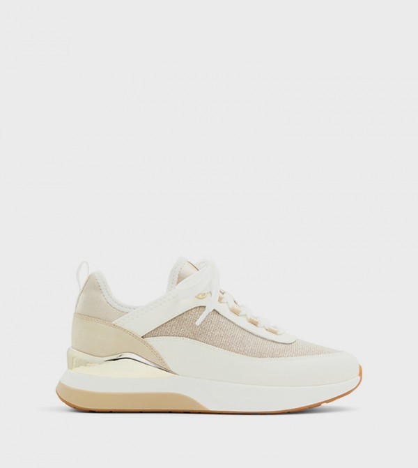 QUILTYN Color Block Lace Up Sneakers