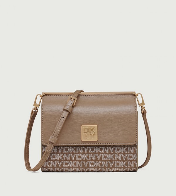 MONA Monogram Flap Crossbody Bag