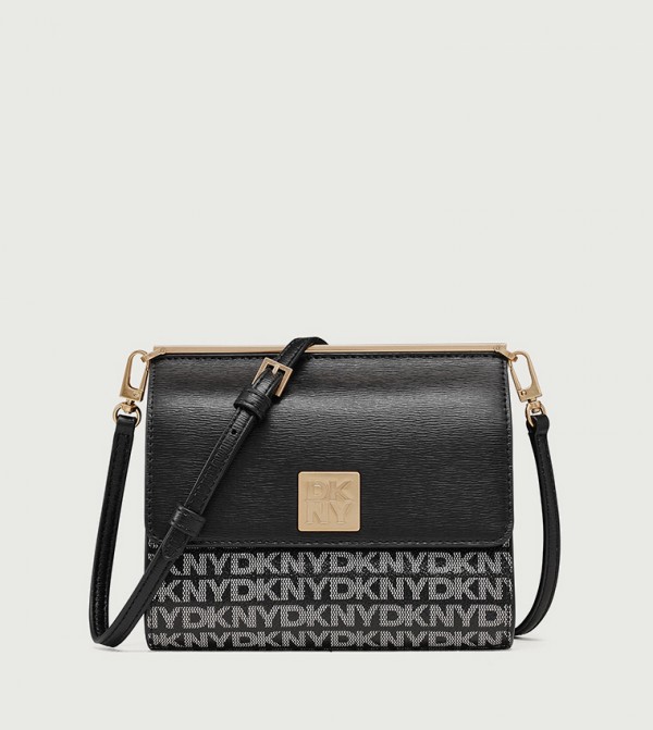 MONA Monogram Flap Crossbody Bag