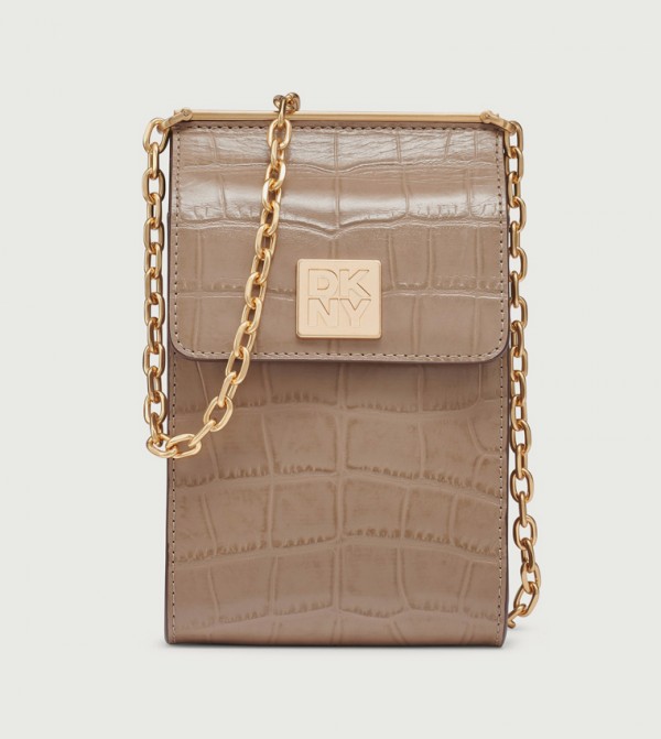 MONA Textured Phone Crossbody Bag