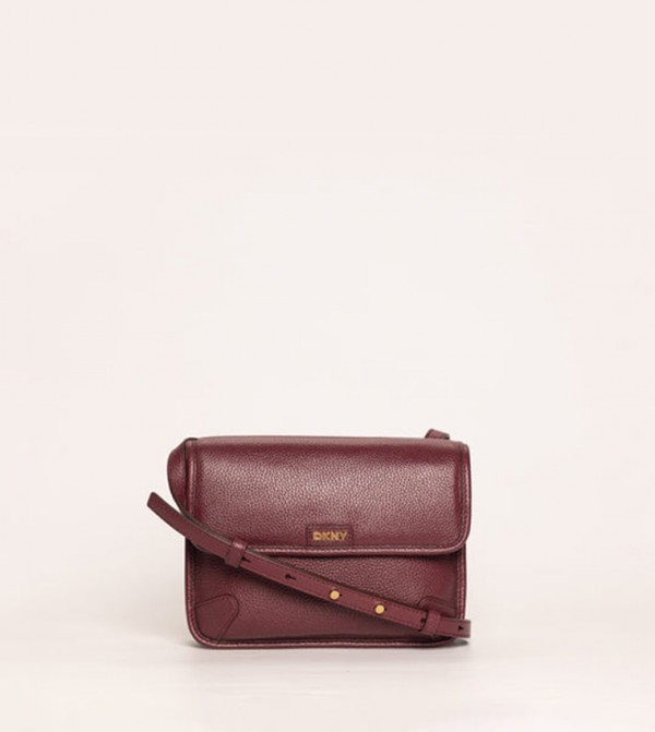 ELOISE Textured Flap Crossbody Bag