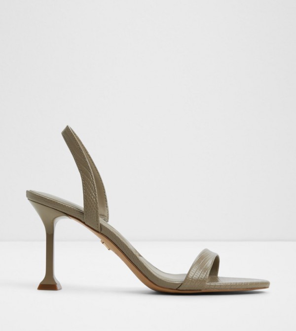 RADIANCE Textured Heel Sandals