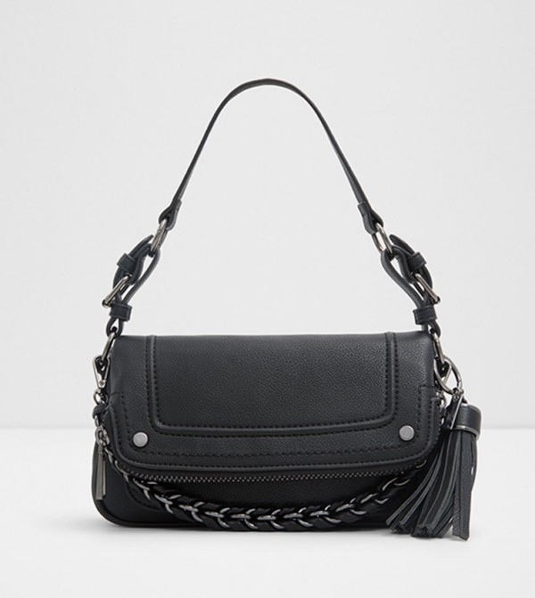 RAWIYA Textured Convertible Shoulder Bag