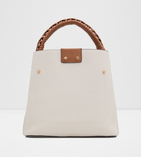 REBEKIA Textured Top Handle Bag