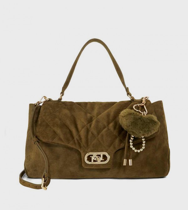 REGENCY Quilted Flap Shoulder Bag