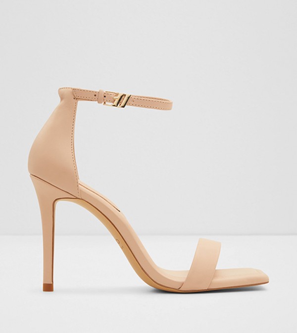 Renza Square Toe Stiletto Heeled Sandals-Flex Collections 