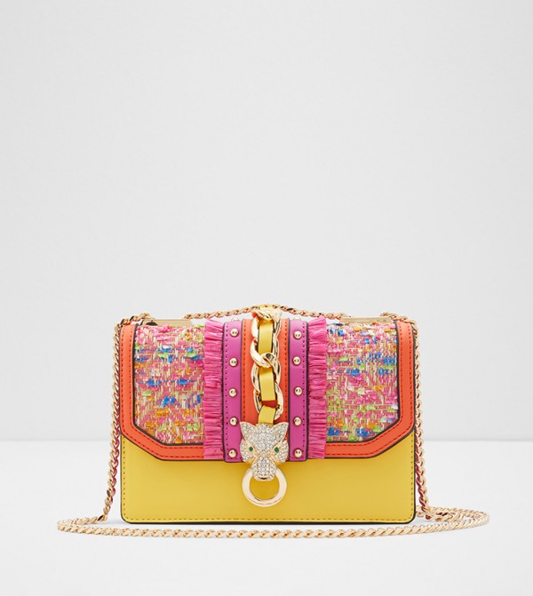 Buy Aldo RHEANA Straw Crossbody Bag In Pink 6thStreet UAE