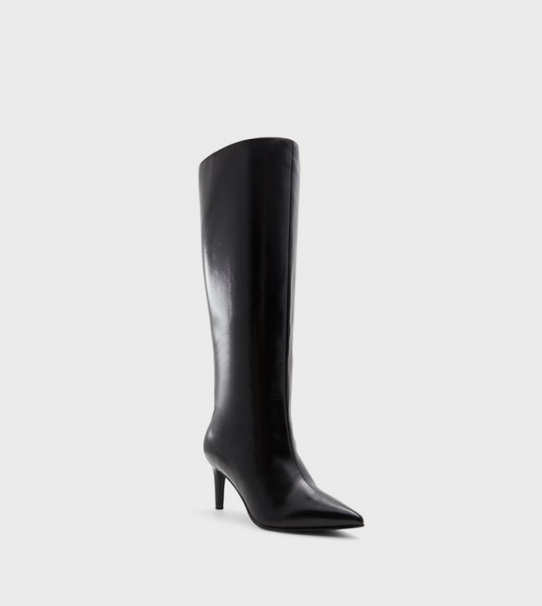 RHODDE Pointed Toe Knee High Boots