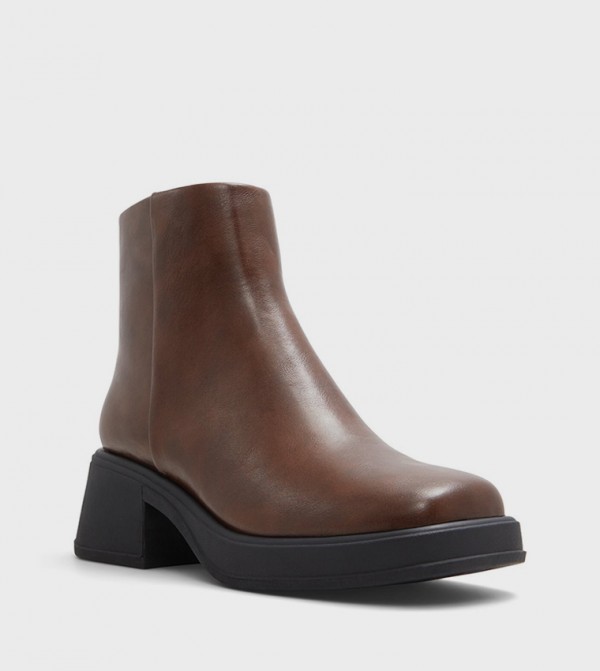 RIKKI Round Toe Ankle Boots