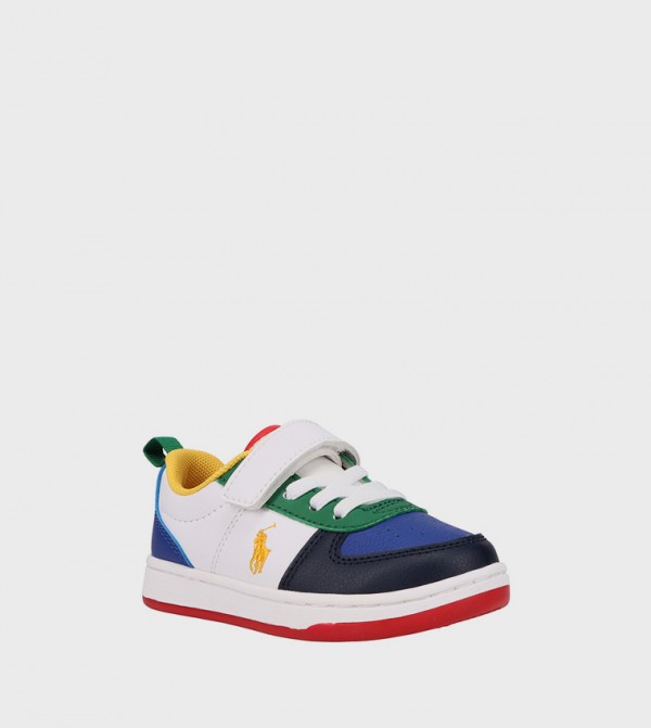 Buy Polo Ralph Lauren POLO COURT II PS Sneakers In White | 6thStreet UAE