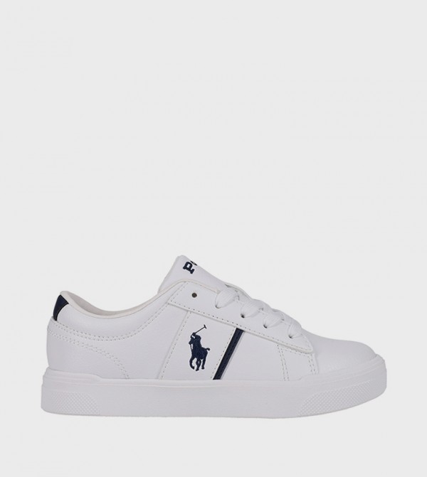 FRAZIER Logo Embroidered Lace-Up Sneakers