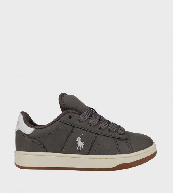 KNOLLAN Logo Embroidered Velcro Sneakers