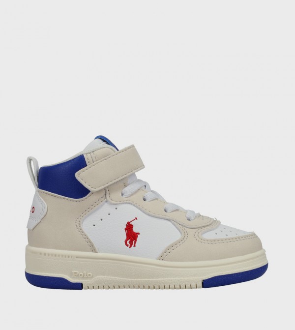 MASTERS COURT PS Color Block Velcro High Top Sneakers