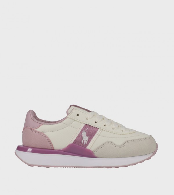 TRAIN 89 SPORT Color Block Logo Detail Sneakers