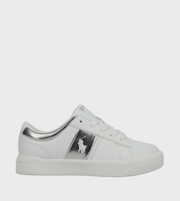 FRAZIER Contrast Trim Logo Detail Sneakers