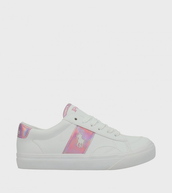 RYLEY Logo Embroidered Lace-Up Sneakers