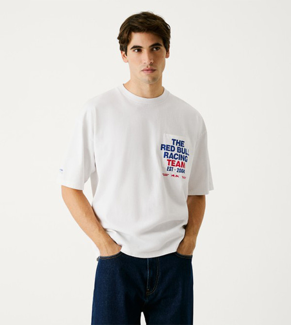 Logo Printed Crew Neck T-Shirt