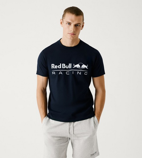 Logo Printed Crew Neck T-Shirt