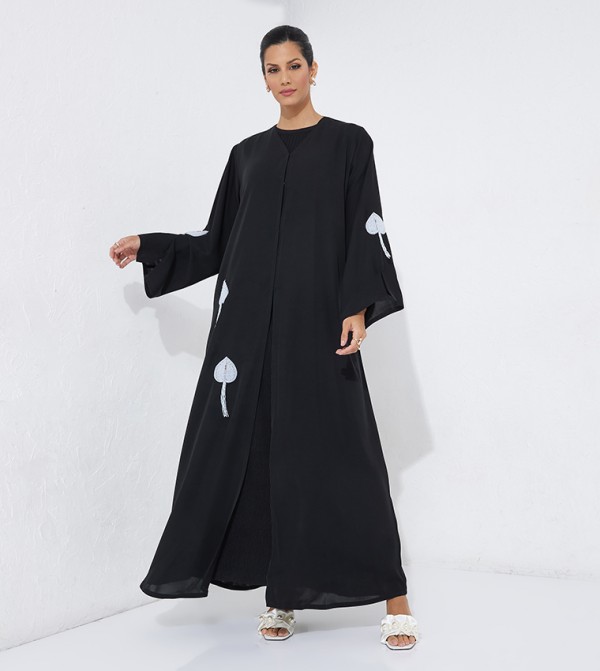 Embellished Long Sleeves Abaya