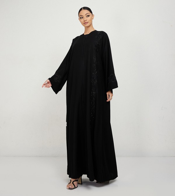 Embroidered Long Sleeves Abaya