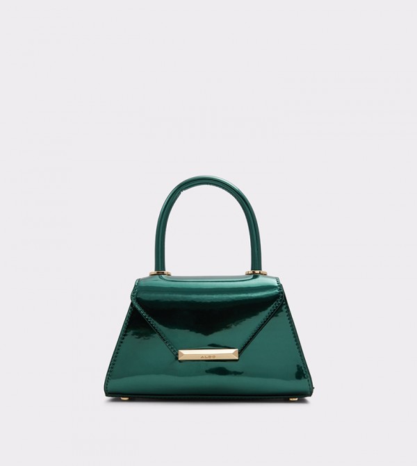 ROTANA Metallic Top Handle Bag