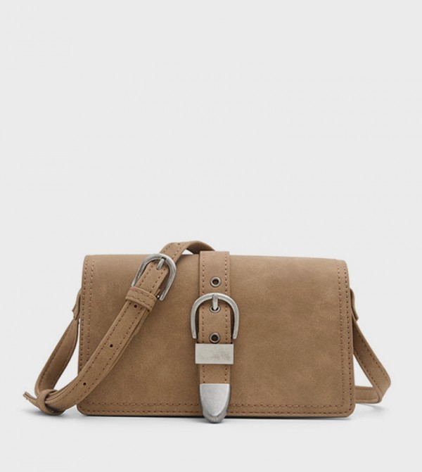 ROYCEE Snap Closure Crossbody Bag