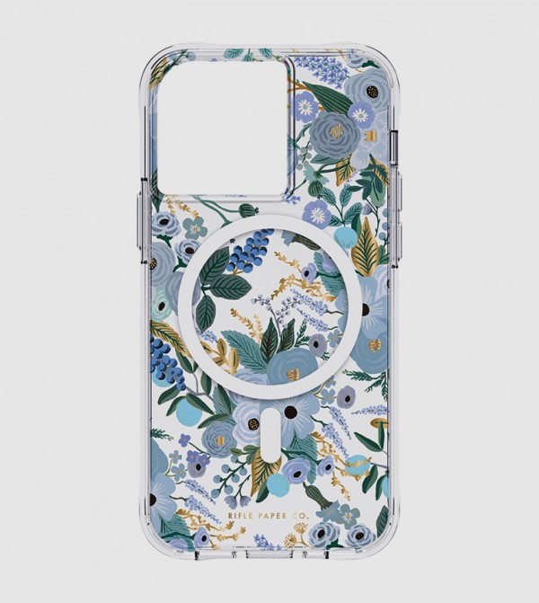 Buy Rifle Paper Co. Iphone 13 Pro Case Garden Party Blue Magsafe W
