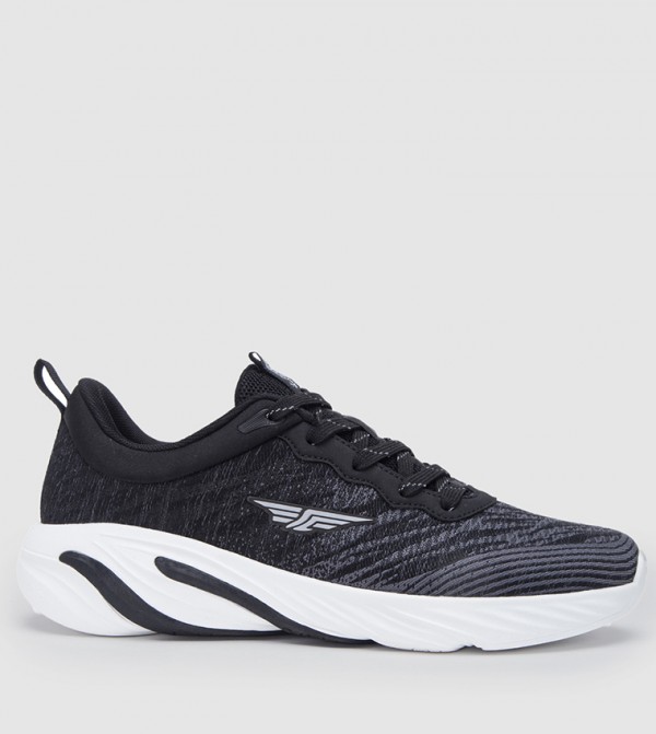 Red tape athleisure sports range men's on sale black walking shoes