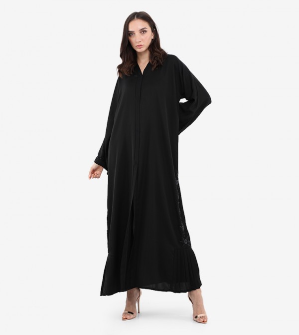 Embellished Long Sleeve Abaya