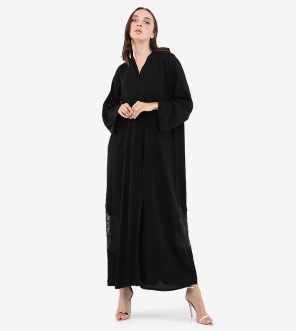 Embellished Long Sleeve Abaya