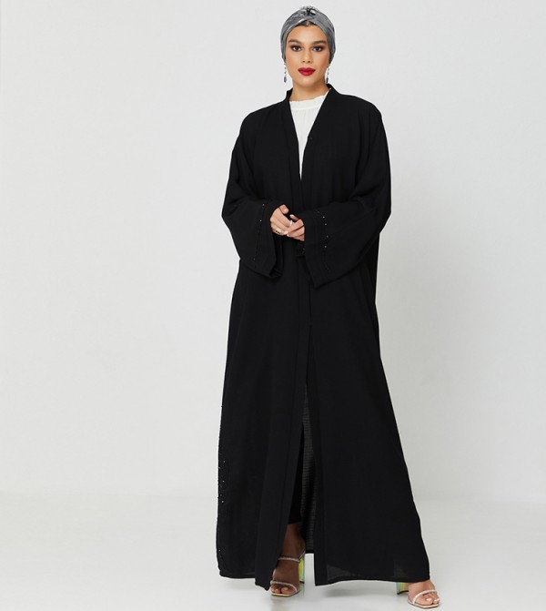 Embellished Long Sleeves Abaya