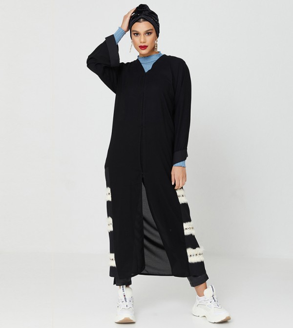 Embroidered Long Sleeves Abaya